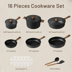 Titanium™Nonstick Cookware Set
